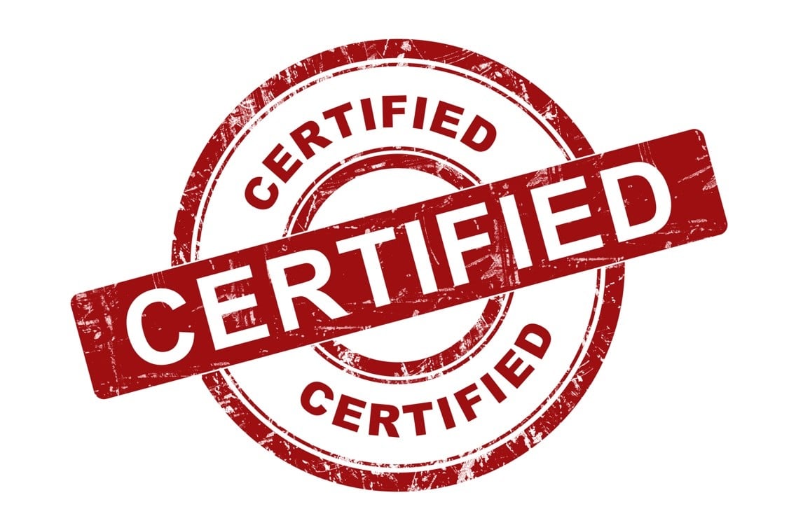 Logotype de certification